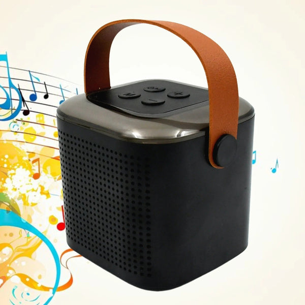 Wireless Speaker Microphone Set, RGB Light Support Memory Card PortableKaraoke Machine Perfect For Travel TV